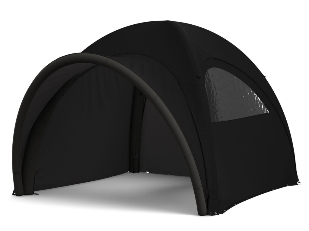 Uppblåsbara högtryckstält black