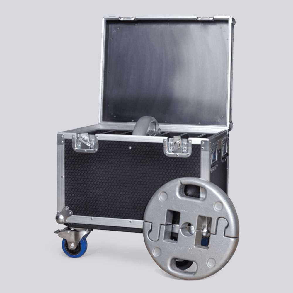 Transportlåda för fotvikter Transportlåda för fotvikter