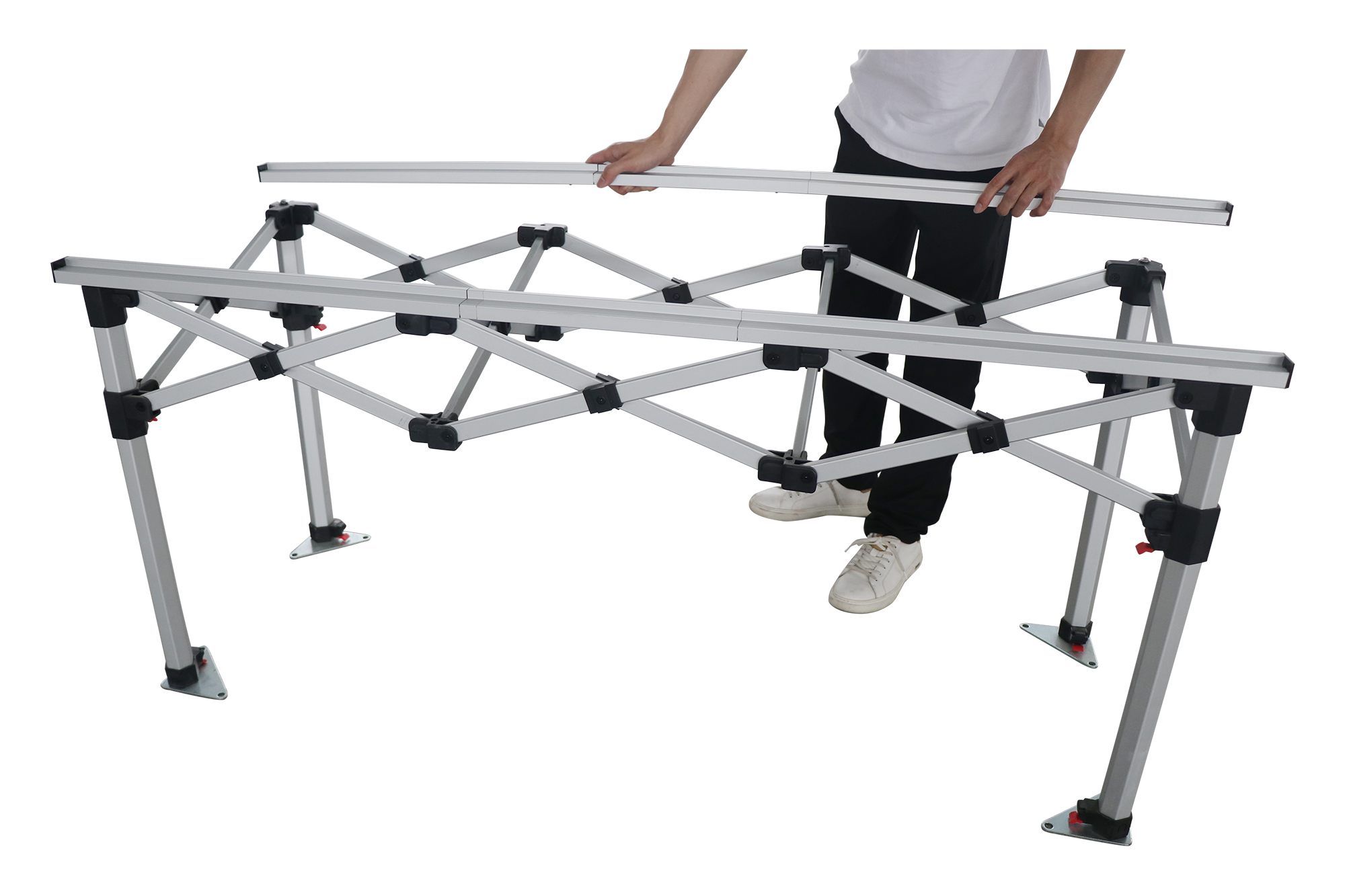 Hopfällbart bord 291x54 cm