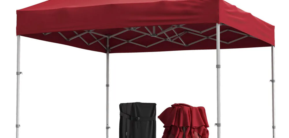 snabbtält mini scandipro 3x3 röd