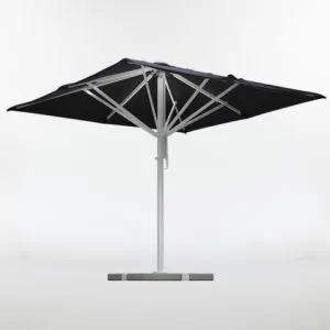 Parasoll med central stolpe Premium restorani på terrassen