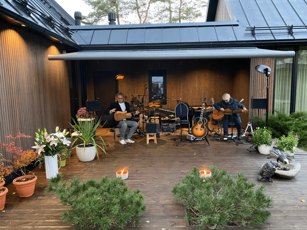 Markis för terrass