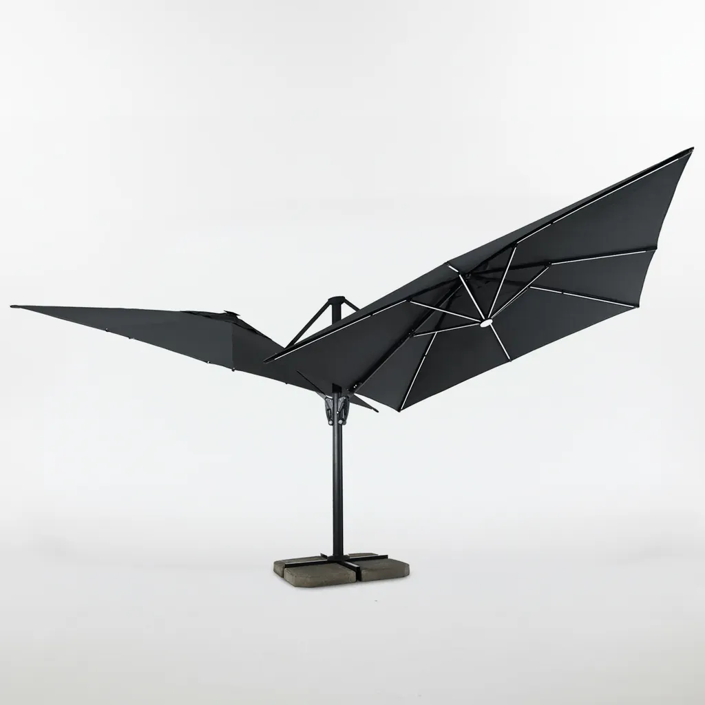 Duo Hängparasoll Scandipro Twin Flexy