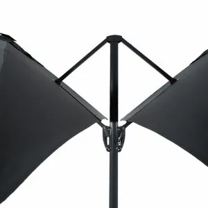 Duo Hängparasoll Scandipro Twin Flexy