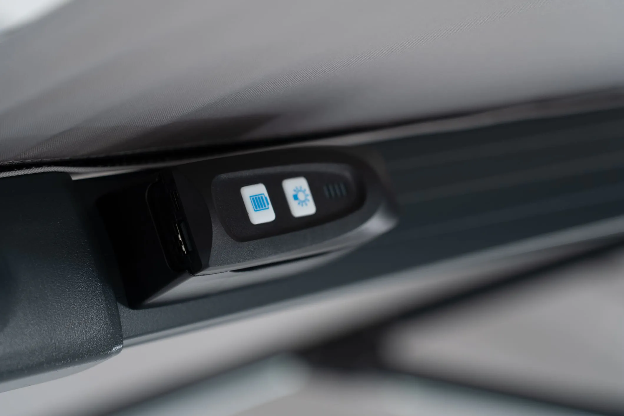 Solar led ljus parasoll