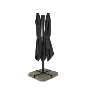 Duo Hängparasoll Scandipro Twin Flexy
