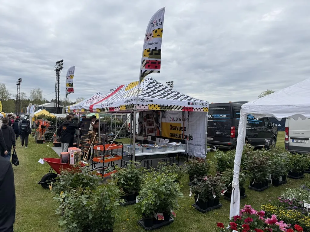 pop-up tält med design